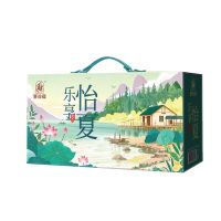 塞翁福礼盒色泽自然鲜亮菊花大麦茶乐享怡夏礼865g(包装随机)