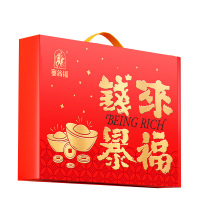 塞翁福干货粥料礼盒色泽自然鲜亮香甜软糯钱来爆福新春礼1295g