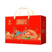 塞翁福干炒货礼盒色泽自然鲜亮腰果木耳香菇团圆和谐1450g