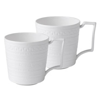 WEDGWOOD马克对杯350ml*2浮雕5C104003980S2