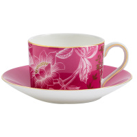 WEDGWOOD杯碟210ml漫游美境绮梦粉1078226