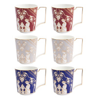 WEDGWOOD马克杯礼盒300ml*2文艺复兴(颜色随机)