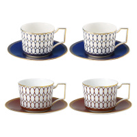 WEDGWOOD杯碟礼盒220ml*2金粉年华(颜色随机)