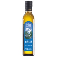 克莉娜亚麻籽油一级压榨热炒香醇冷烹清爽小瓶装250ml