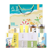 姚朵朵食品礼盒薏米仁绿豆黄冰糖七日粥组合盛夏之礼干货2286g