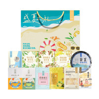 姚朵朵食品礼盒磨皮莲子有机黄小米有机绿豆组合盛夏之礼2248g