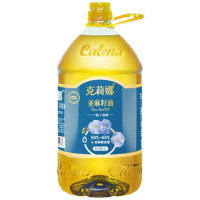 克莉娜亚麻籽油一级压榨热炒香醇冷烹清爽家庭装PET瓶装5L