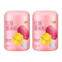 五谷磨房红豆薏米粉薏仁粉减肥代餐粉饱腹速食早餐546g*2罐