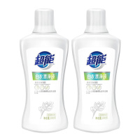 超能白衣漂净液去渍去黄亮白衣物抑菌除臭600g*2瓶