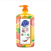超能离子洗洁精家用食品用厨房餐具果蔬(西柚祛腥)1.5kg