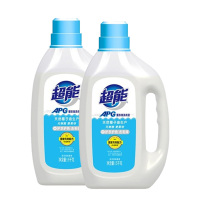 超能洗衣液APG植物洁净配方护衣护色去毛薰衣草1.5kg*2瓶