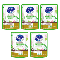 超能洗衣液植沐悦色植萃低泡天然椰油护衣100g*5袋