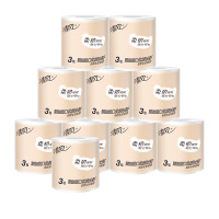 清风卫生纸3层96g*10卷萌宠柔韧系列柔韧亲肤A22AGZM