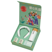 和正肩颈部颈椎按摩器艾灸罐保温杯组合爱心礼盒HZ-LOVE-3