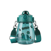 杯具熊塑料杯1200ml灵动绿嘟嘟系列DDT1200-001