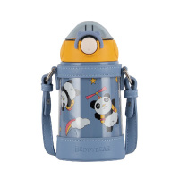 杯具熊保温杯380ml便携翱翔熊猫鸭嘴系列XY012-380