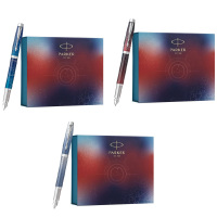 派克钢笔F尖不锈钢笔尖IM极地太空深海极限探索特别礼盒(包装随机)