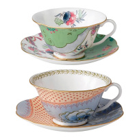 WEDGWOOD杯碟礼盒220ml*2花间舞蝶40003931