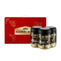 五谷磨房食品礼盒核桃芝麻黑豆粉带陶瓷杯食养礼经典款1638g