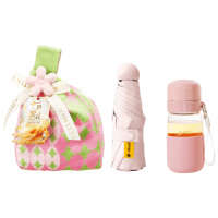 果兹玻璃杯套装350ml伞228g高硼硅PP盖面GZ-FH005