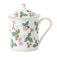 WEDGWOOD马克杯500ml野草莓带盖50105509233