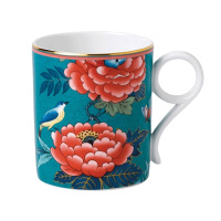 WEDGWOOD马克杯200ml嫣红牡丹绿色40032117
