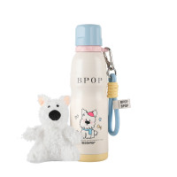 杯具熊保温杯600ml运动户外水壶活力西高地YD801-600