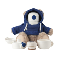 杯具熊保温杯530ml毛绒系列克莱因蓝熊款RT107-530