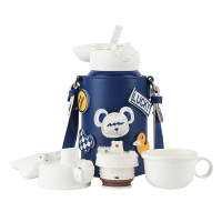 杯具熊保温杯630ml大容量克莱因涂鸦款RT105-630