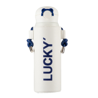 杯具熊保温杯470ml不锈钢克莱因蓝着色款TT346-470