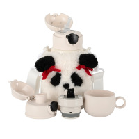 杯具熊保温杯530ml摇头熊猫熊抱儿童杯系列RT106-530