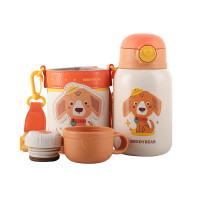 杯具熊保温杯530ml清雅狗狗糯米儿童杯系列RT107-530