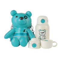 杯具熊保温杯530ml闪电顽熊糯米儿童杯系列RT107-530