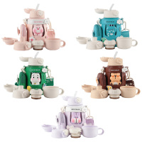 杯具熊保温杯530ml动物园系列RT107-530(颜色随机)