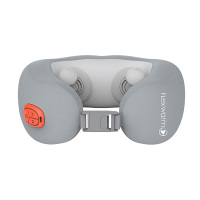 飞乐思颈椎按摩枕加热热敷揉捏肩颈珐琅灰SRF6-FWN01