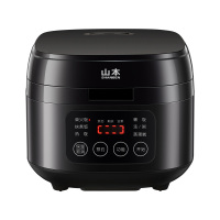 山本电饭煲4L智能预约自动保温智能大屏面板不沾涂层S-FB605