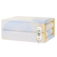 彩虹电热毯1.5*0.7m单人自动断电取暖耐弯折T1570