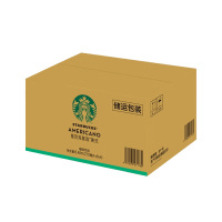 星巴克美式咖啡星选即饮咖啡0糖0脂瓶装270ml*24瓶