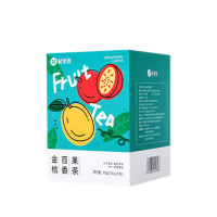 杞里香金桔百香果茶组合清新爽口甜而不腻解渴提神盒装90g