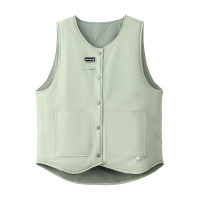 飞乐思发热马甲L码充电衣服电热背心棉衣天湖绿FW-020311