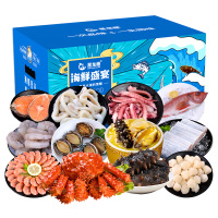 星龙港食品礼盒新鲜精品海鲜深海捕捞大展宏图4460g
