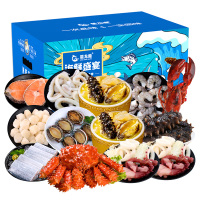 星龙港食品礼盒新鲜精品海鲜深海捕捞四海升平4620g