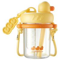 物生物塑料杯500ml黄色JV012377-0500-YS00