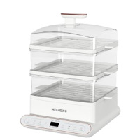 美菱电蒸锅18L大容量三层家用多功能电蒸锅MT-LC1826