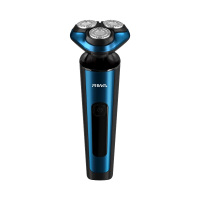雷瓦电动剃须刀三刀头全身水洗锂电池快充RA-5306