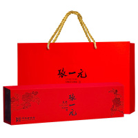 张一元茉莉花茶鲜爽甘醇耐泡香飘四溢龙毫礼盒商务装120g