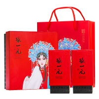 张一元茉莉花茶鲜爽甘醇耐泡香飘四溢云叶香珠京剧礼盒150g