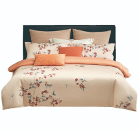 梦洁床品套装全棉经久耐用高级四件套心想柿成200*230cm