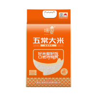 咪然大米5kg五常软糯香甜金香贡米MR81637(包装随机)