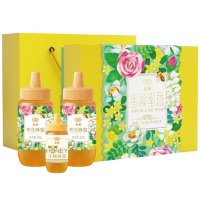 宫粮蜂蜜味甜纯正色泽清透稠如凝脂蜜颜蜜意蜂蜜礼盒1100g